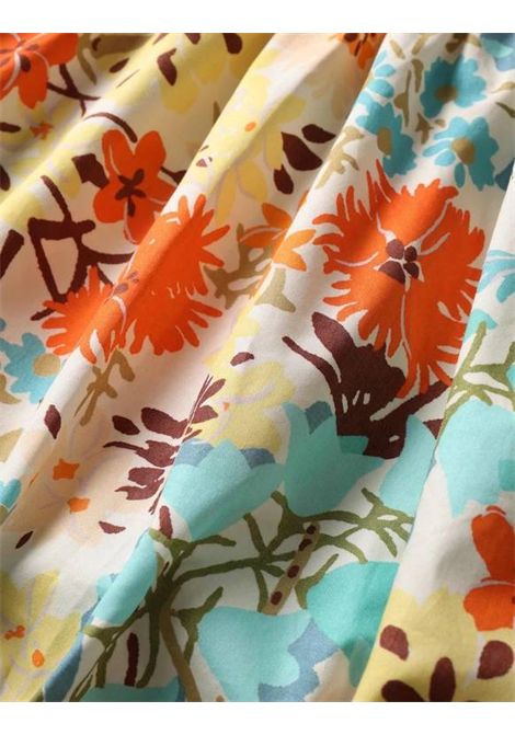 Top a fiori ZIMMERMANN KIDS | 7802TSS265ORANGE MULTI FLORAL